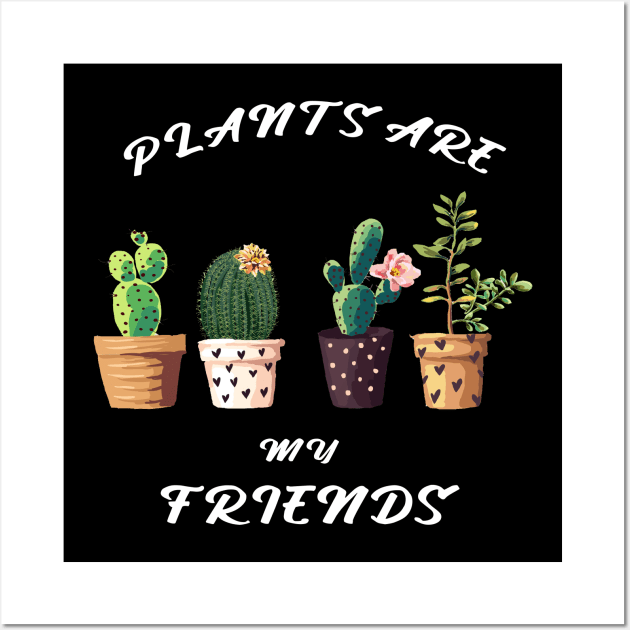 Plants Are Friends Plants T-shirt WFPBD House Plants T-Shirt Gift Wall Art by MIRgallery